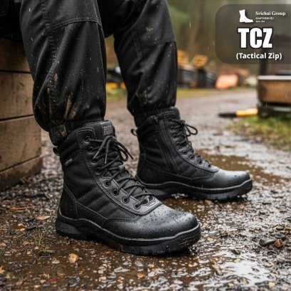 รองเท้าแทคติคอล ใส่ซิป รุ่น TCZ (Tactical Zip)