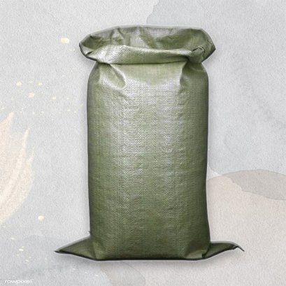 ถุงกระสอบพลาสติกเขียว