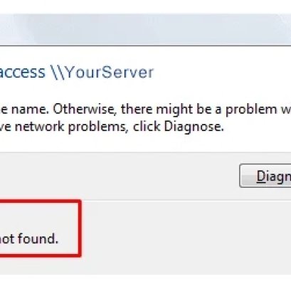 แก้ปัญหาเข้าแชร์ Network ไม่ได้ (Error 0x80070035)