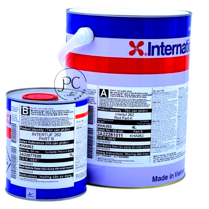 Intertuf 262 Red สีอินเตอร์เนชั่นแนล อินเตอร์ทัฟ 262 แดง
