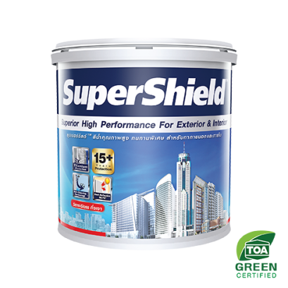TOA ซุปเปอร์ชิลด์ ชนิดกึ่งเงา  ขนาด 9 ลิตร เบสA