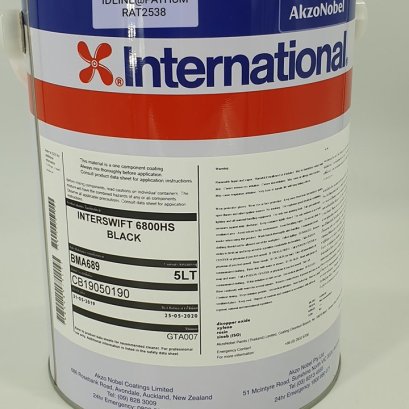 สีกันเพรียงอินเตอร์เนชั่นแนล International Paint Interswift 6800HS แกลลอน 5 ลิตร