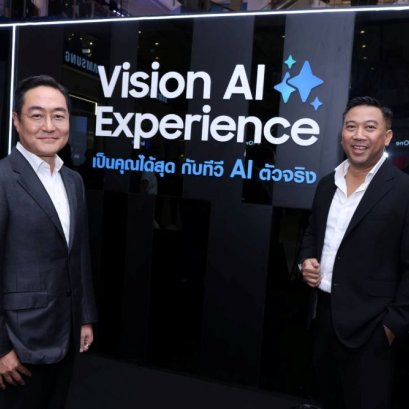 ซัมซุงตอกย้ำผู้นำทีวีเบอร์ 1 โลก   ขนทัพทีวี AI ปลุกกำลังซื้อผู้บริโภค