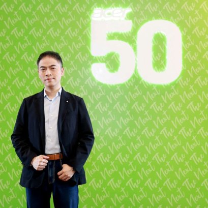 เอเซอร์ครบ  50 ปี ยกระดับ Ecosystem สู่การเป็นแบรนด์เทคโนโลยีดิจิทัลไลฟ์สไตล์ที่พร้อมเติบโตอย่างมั่นคงและยั่งยืน