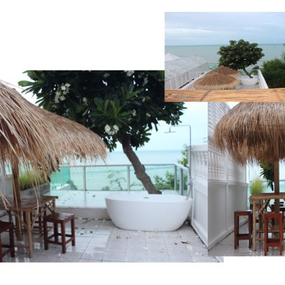 เรียบง่ายแต่ได้บรรยากาศ บ้านพักติดทะเล   GAO BAY VIEW  