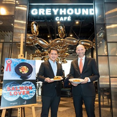 สัมผัส "Norwegian Salmon Lover Menu" รังสรรค์กลิ่นอายสไตล์ไทย ที่ร้าน Greyhound Café