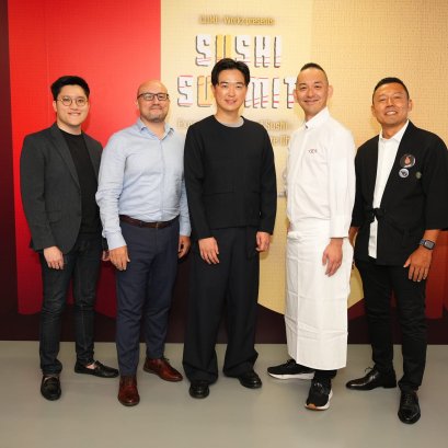เปิดตัว "ซูชิ ซัมมิท" ครั้งแรกในประเทศไทย รวมตัว 8 เชฟโอมากาเสะ แถวหน้าของโลก 