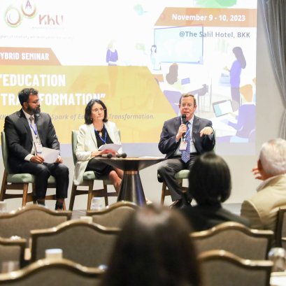มข. เดินหน้าระดมสมองวางกลยุทธ์ “Education Transformation” ร่วมกับศาสตราจารย์ระดับโลก  สู่มหาวิทยาลัยชั้นนำในยุคดิจิทัล