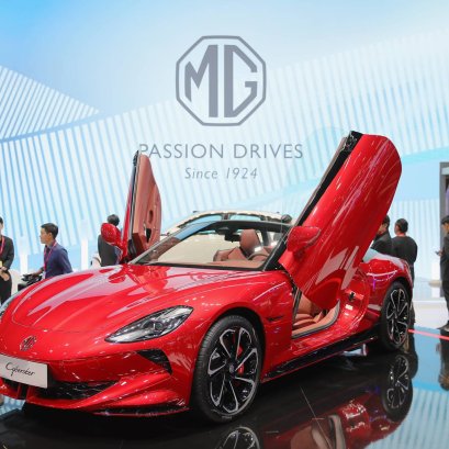 "เอ็มจี" เผยโฉม MG CYBERSTER และ IM LS6 ครั้งแรกในอาเซียน ที่งาน Motor Expo 2023