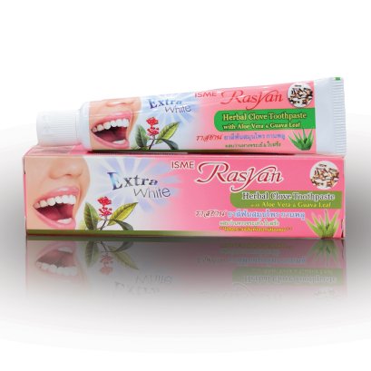 RASYAN Herbal Clove Toothpaste With Aloe Vera & Guava Leaf (30g.)