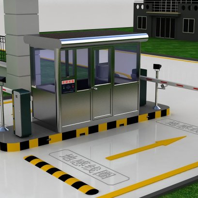 การทำงานระบบไม้กั้นรถยนต์