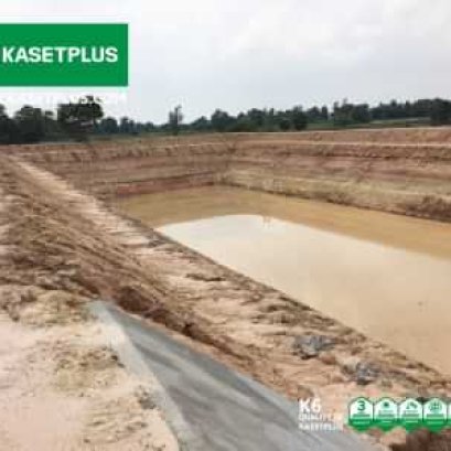 บ่อน้ำขนาดใหญ่ เป็นดินทรายทั้งหมด ไม่สามารถอุ้มน้ำได้