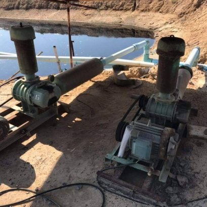 ปั้มลม Root Blower ขนาด 2.5S นิ้ว ผ่านระยะเวลาการใช้งานมาไม่ต่ำกว่า 4 ปี