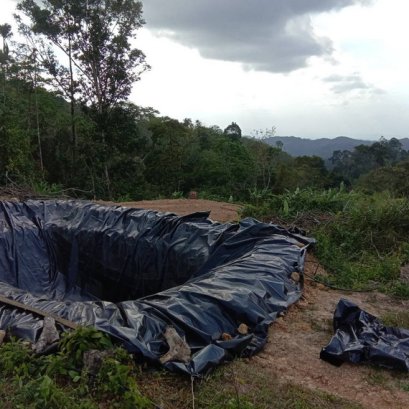 บ่อพักน้ำ พื้นที่ภูเขา จากจังหวัดนครศรีธรรมราช