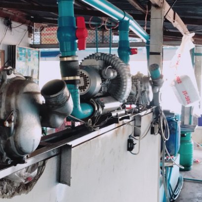 ปั้มลม Ring Blower ใช้งานทดแทน Super Charge