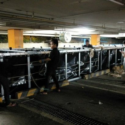 บ่อพักน้ำสะอาด สำหรับงานสงกรานต์ เซ็นทรัลเวิลด์