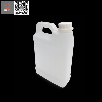 แกลลอน พลาสติก HDPE สีขาวโปร่ง ขนาด 1 ลิตร - พร้อมฝา