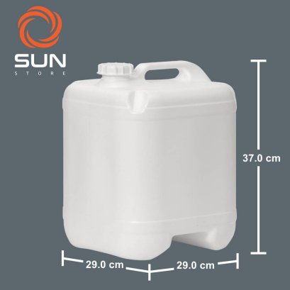 แกลลอนพลาสติก HDPE 20 ลิตร ทรง#2020 สีขาว | สีนม