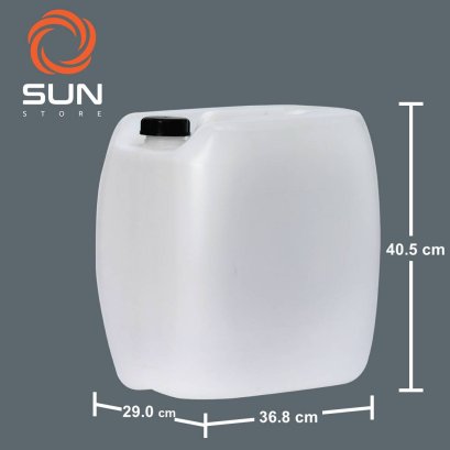 แกลลอนพลาสติก HDPE 30 ลิตร ทรง#3006 สีขาว