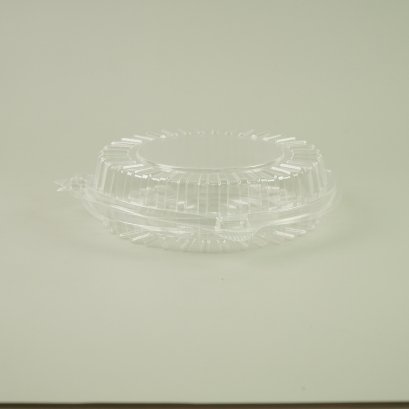 กล่องกลมใส OPS SN-42 ขนาด 18.5x18.5x4.5 cm