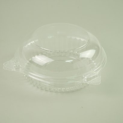 กล่องกลมใส ฝาล็อค OPS SD-R4L ขนาด 16x16x7 cm