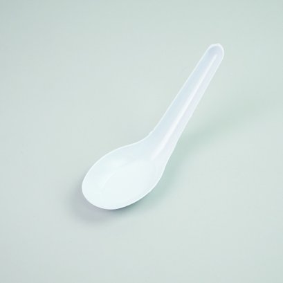 ช้อนสั้นโจ๊ก พลาสติก PP สำหรับของร้อน