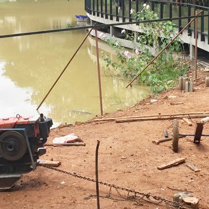 ภาพจากไซด์งาน เขาใหญ่ ใช้บริการตอกเสาเข็มไมโครไพล์ไอ18