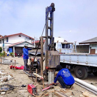 การรับน้ำหนักของเสาเข็มไมโครไพล์ (micropile) i22 