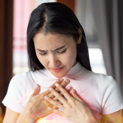 กรดไหลย้อน ป้องกันได้