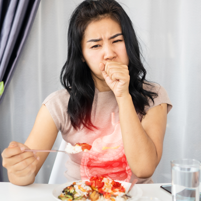 กรดไหลย้อนอันตรายหลังกินอาหาร