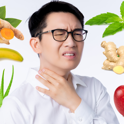 สมุนไพรดูแลรักษาอาการกรดไหลย้อน