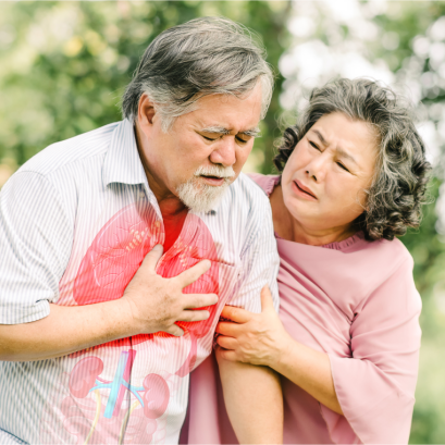 เจ็บหน้าอก โรคหัวใจหรือกรดไหลย้อน