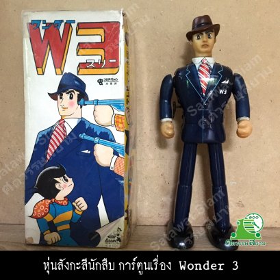 หุ่นสังกะสีนักสืบในการ์ตูนเรื่อง Wonder 3