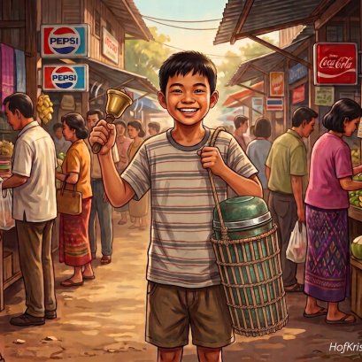กระติกใส่ไอติมโบราณ ใครทันบ้าง?