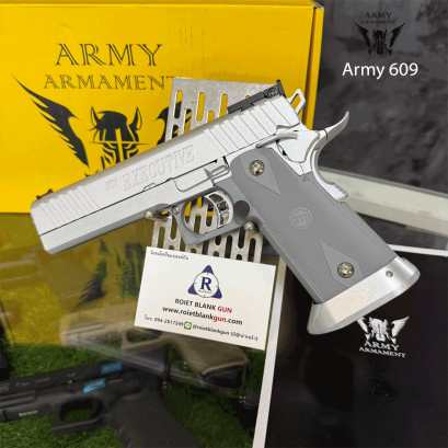 ปืนสั้นอัดแก๊ส ARMY 609 STI 2011 ร้อยเอ็ดแบลงค์กัน