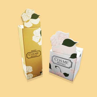 แบบกล่องกล่องครีม