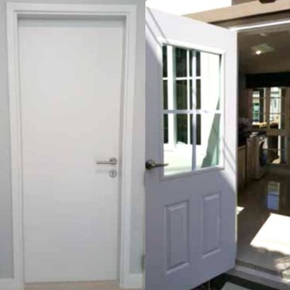 ประตูUPVCสำหรับบานห้องน้ำ โครงการ GOLDEN NEO 