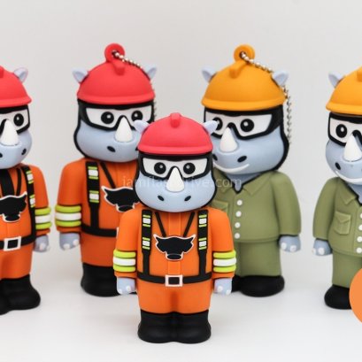 แฟลชไดร์ฟ 3D สั่งทำพิเศษในรูปทรงโลโก้บริษัทหรือตัวมอสคอส สร้างความประทับใจและความทรงจำที่ดี เหมาะสำหรับใช้ในงานอีเว้นท์หรือกิจกรรมส่งเสริมการตลาด