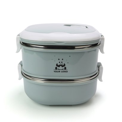 กล่องข้าวพรีเมี่ยม พร้อมทำโลโก้บริษัท มีหลากหลายขนาดและดีไซน์ให้เลือกสรร เหมาะสำหรับเป็นของขวัญองค์กรที่ส่งเสริมความเป็นอยู่ที่ดีและสร้างการจดจำแบรนด์ได้อย่างมีประสิทธิภาพ