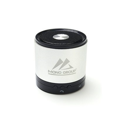 ลำโพงบลูทูธพรีเมี่ยม วัสดุอลูมิเนียมอัลลอย พร้อมทำโลโก้บริษัท ของขวัญองค์กรสุดหรู ผสานดีไซน์ทันสมัยและคุณภาพเสียงยอดเยี่ยม