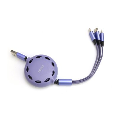 สายชาร์จดีไซน์ทันสมัย สั่งผลิตพร้อมสกรีนหรือพิมพ์โลโก้บริษัท รองรับการถ่ายโอนข้อมูลและชาร์จไฟได้อย่างมีประสิทธิภาพ เหมาะสำหรับเป็นของที่ระลึกพนักงานหรือของขวัญลูกค้า