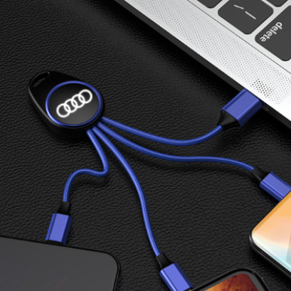 สายชาร์จดีไซน์ทันสมัย สั่งผลิตพร้อมสกรีนหรือพิมพ์โลโก้บริษัท รองรับการถ่ายโอนข้อมูลและชาร์จไฟได้อย่างมีประสิทธิภาพ เหมาะสำหรับเป็นของที่ระลึกพนักงานหรือของขวัญลูกค้า