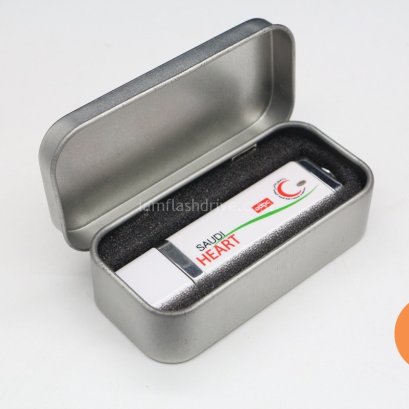 กล่องโลหะสำหรับใส่แฟลชไดร์ฟเกรดพรีเมี่ยม สั่งผลิตพร้อมสลักหรือพิมพ์โลโก้บริษัท ของที่ระลึกสำหรับบริษัทที่ต้องการมอบชุดของขวัญที่มีระดับ