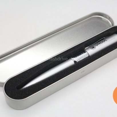 กล่องโลหะสำหรับใส่ปากกาเกรดพรีเมี่ยม สั่งผลิตพร้อมสลักหรือพิมพ์โลโก้บริษัท ของที่ระลึกสำหรับบริษัทที่ต้องการมอบชุดของขวัญที่มีระดับ