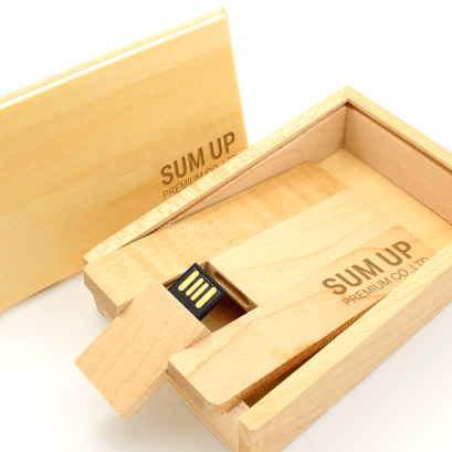 กล่องไม้สำหรับใส่แฟลชไดร์ฟเกรดพรีเมี่ยม สั่งผลิตพร้อมสลักหรือพิมพ์โลโก้บริษัท ของที่ระลึกสำหรับบริษัทที่ต้องการมอบชุดของขวัญที่มีระดับ