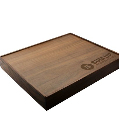 กล่องไม้สำหรับใส่แฟลชไดร์ฟเกรดพรีเมี่ยม สั่งผลิตพร้อมสลักหรือพิมพ์โลโก้บริษัท ของที่ระลึกสำหรับบริษัทที่ต้องการมอบชุดของขวัญที่มีระดับ