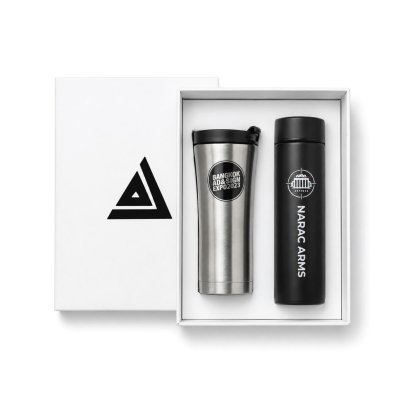 ชุด Gift Set พรีเมียม ประกอบด้วยสินค้าคุณภาพสูง พร้อมบริการสกรีนโลโก้แบรนด์