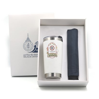 ของขวัญพรีเมียมสำหรับองค์กร: ชุดของขวัญพนักงาน (โลโก้องค์กร/ชื่อแบรนด์) มอบความประทับใจในโอกาสพิเศษและเสริมสร้างความสัมพันธ์ที่ดี