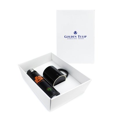 Giftsetพรีเมี่ยม สั่งผลิตพร้อมสกรีนหรือพิมพ์โลโก้บริษัท เหมาะสำหรับมอบในโอกาสสำคัญต่างๆ ขององค์กรที่มีระดับ