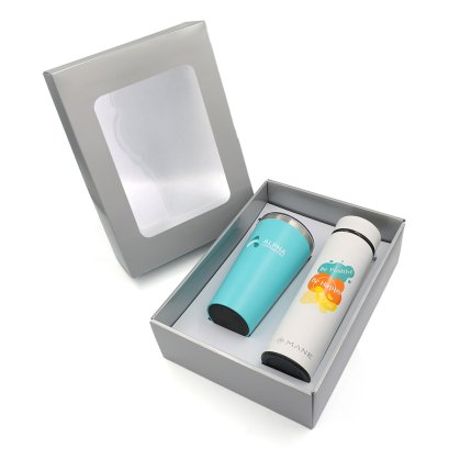 Giftsetพรีเมี่ยม สั่งผลิตพร้อมสกรีนหรือพิมพ์โลโก้บริษัท เหมาะสำหรับมอบในโอกาสสำคัญต่างๆ ขององค์กรที่มีระดับ